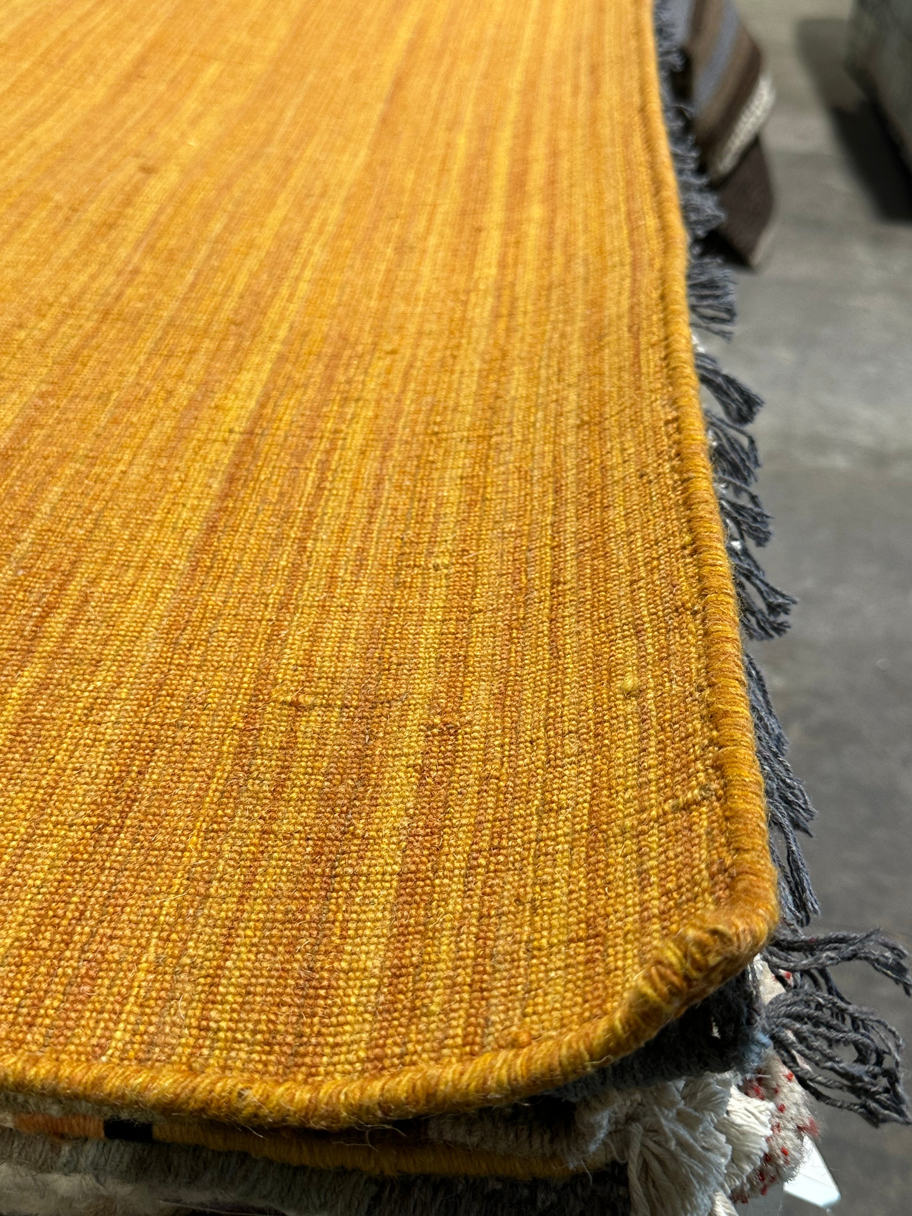 Ryann Werner 4x6 Handwoven Durrie Rug (Multiple Colors)