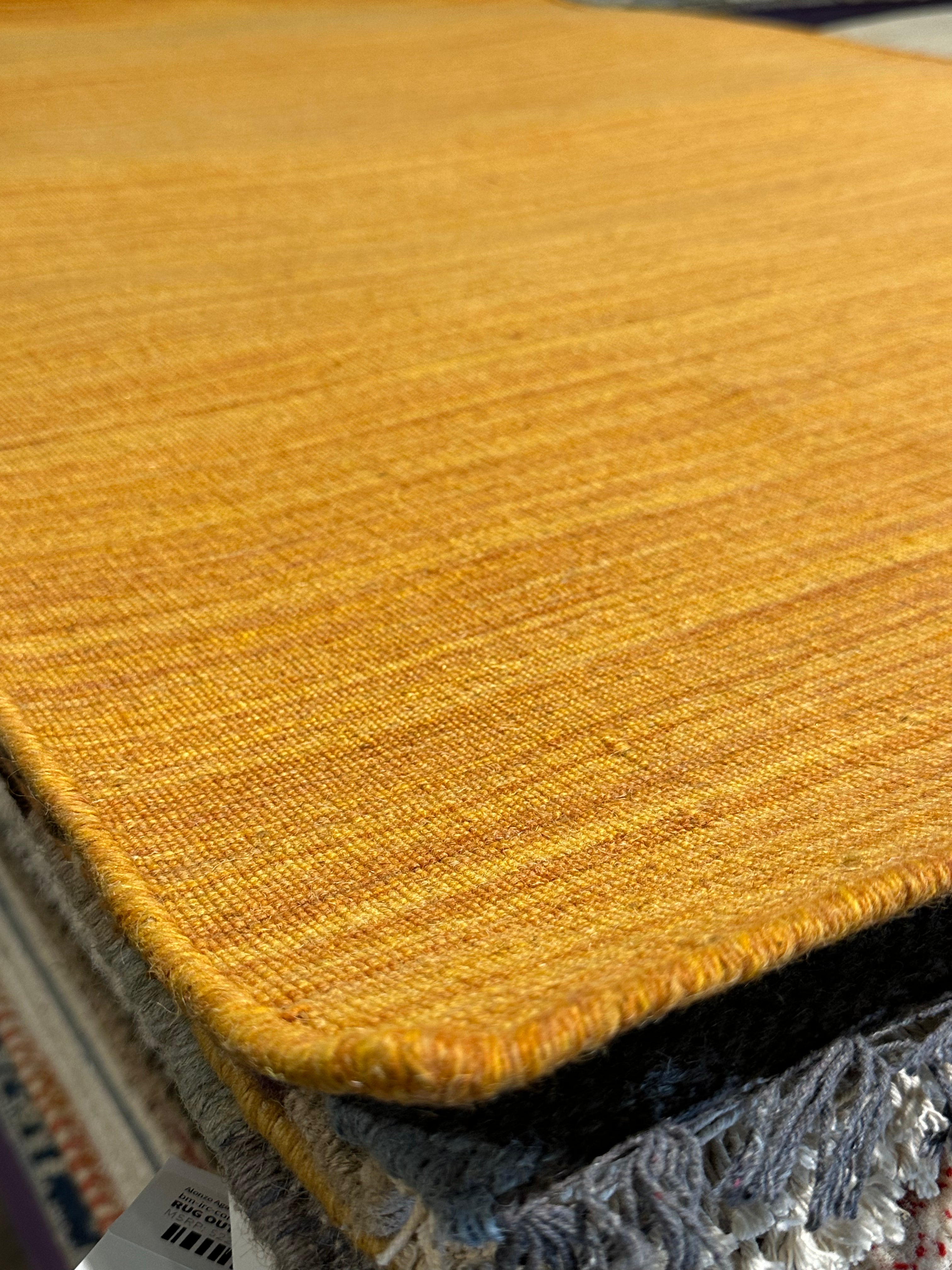 Ryann Werner 4x6 Handwoven Durrie Rug (Multiple Colors)