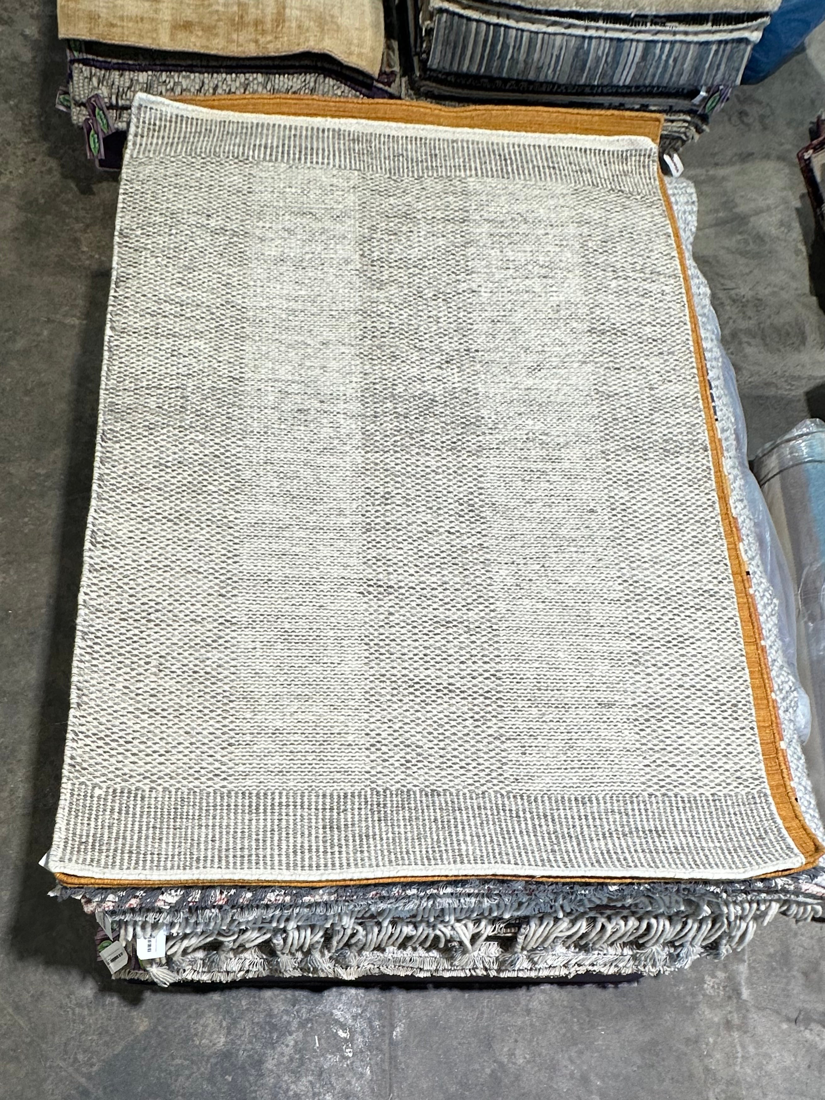 Ryann Werner 4x6 Handwoven Durrie Rug (Multiple Colors)