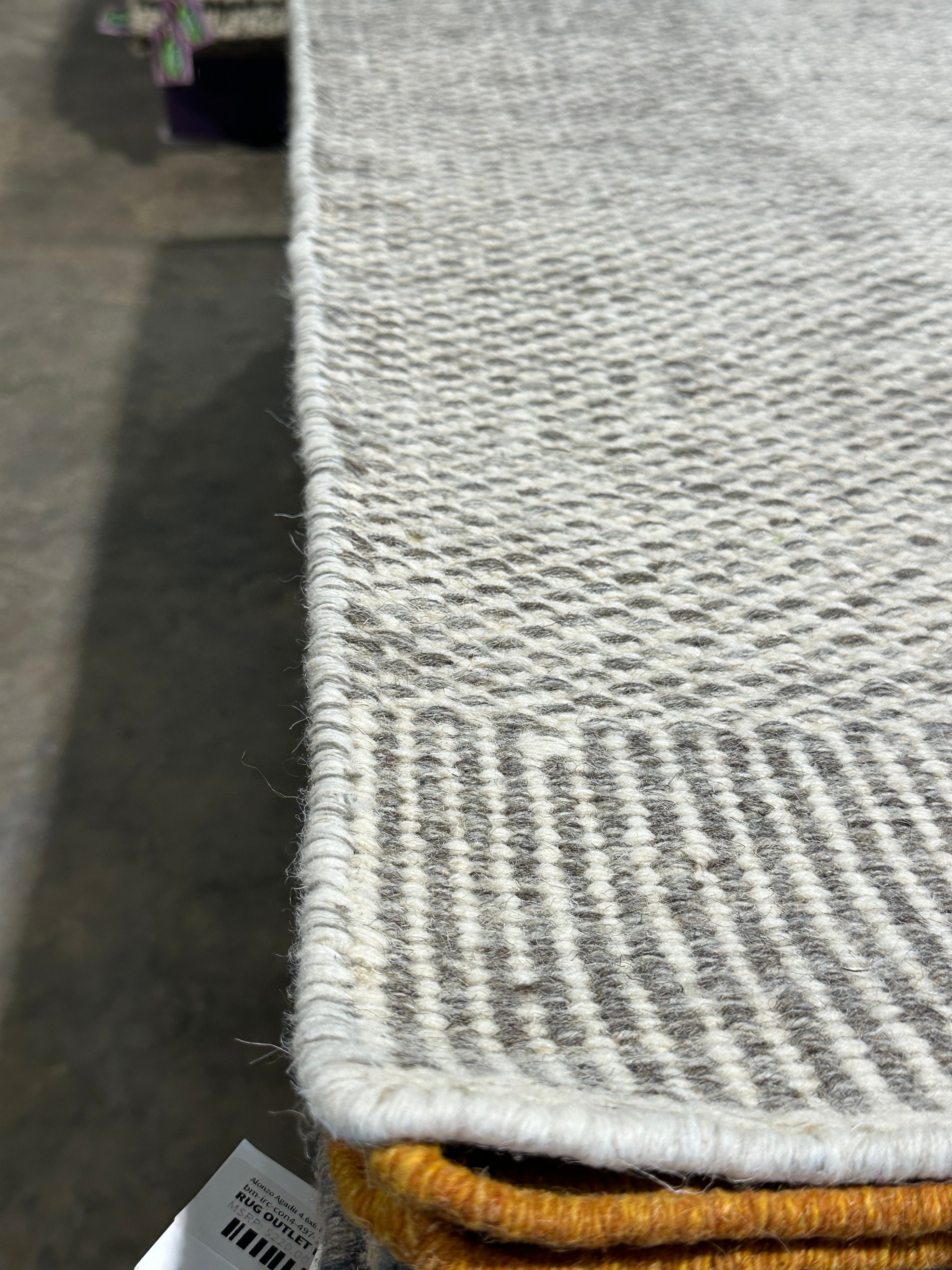 Ryann Werner 4x6 Handwoven Durrie Rug (Multiple Colors)