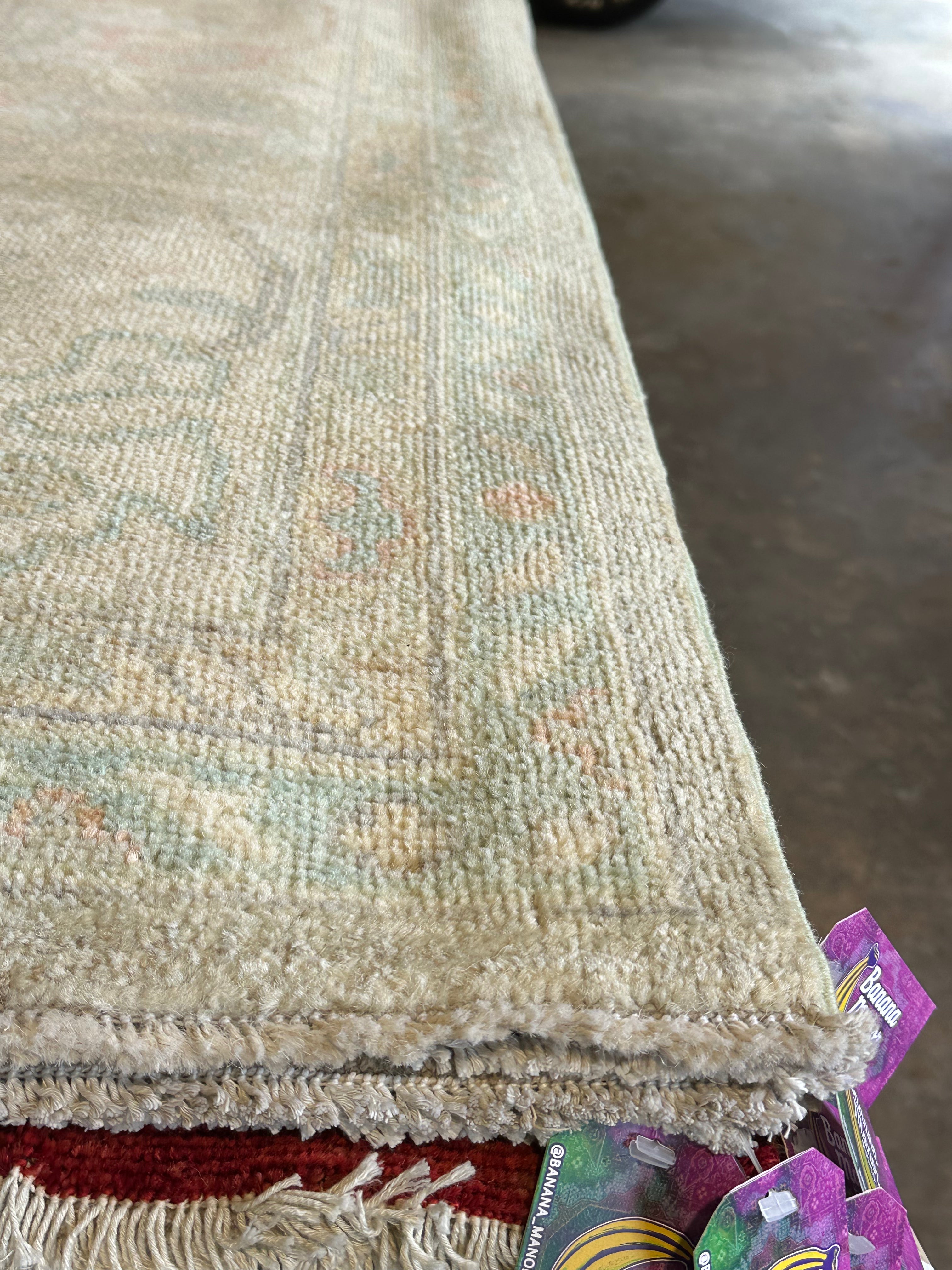 Katie Dallas 9.10x13.10 Cream Afghani Whitewashed Oushak