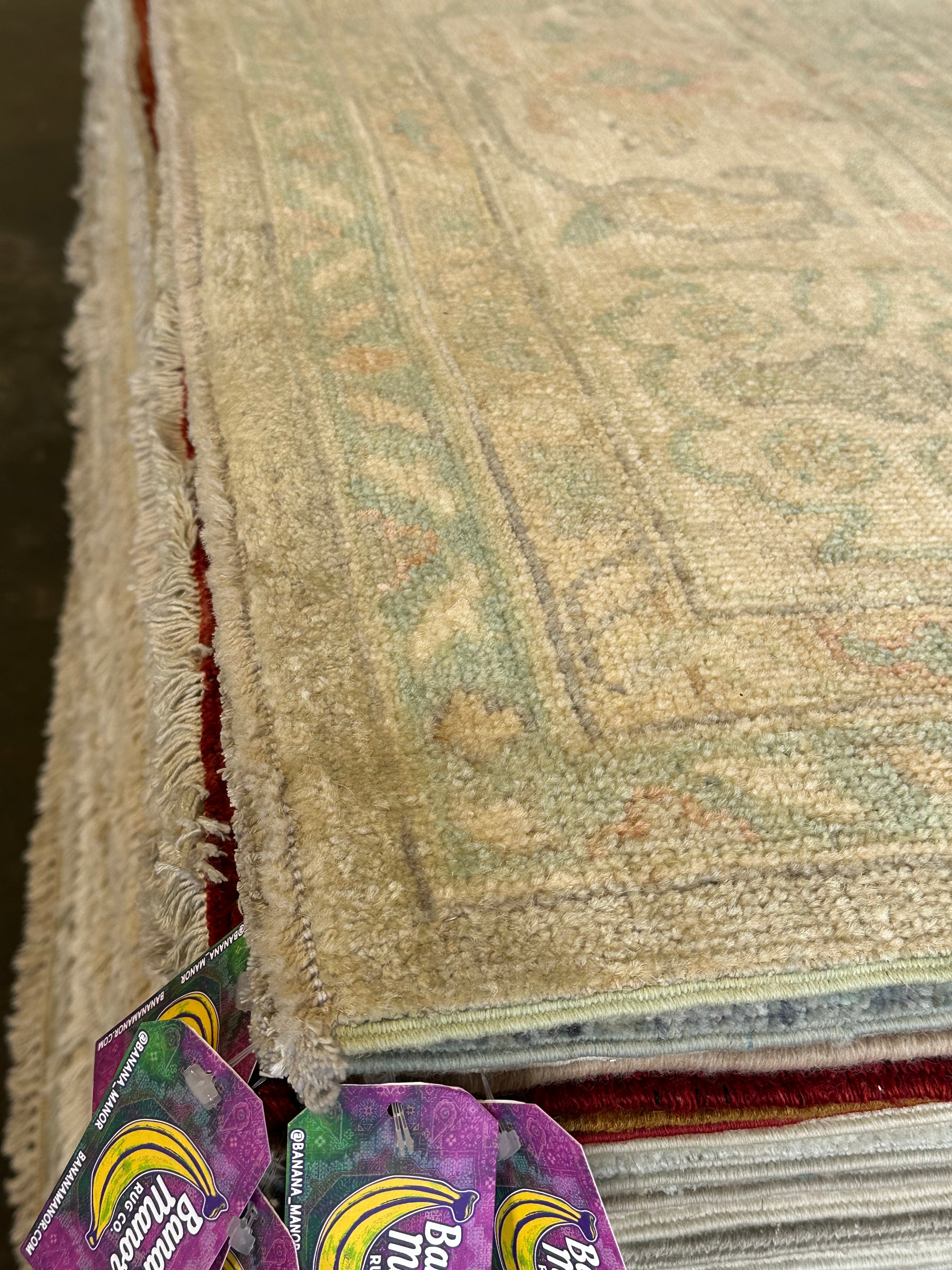 Katie Dallas 9.10x13.10 Cream Afghani Whitewashed Oushak