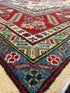 Francesca Reale 8.10x12 Afghani Kazak Red Rug