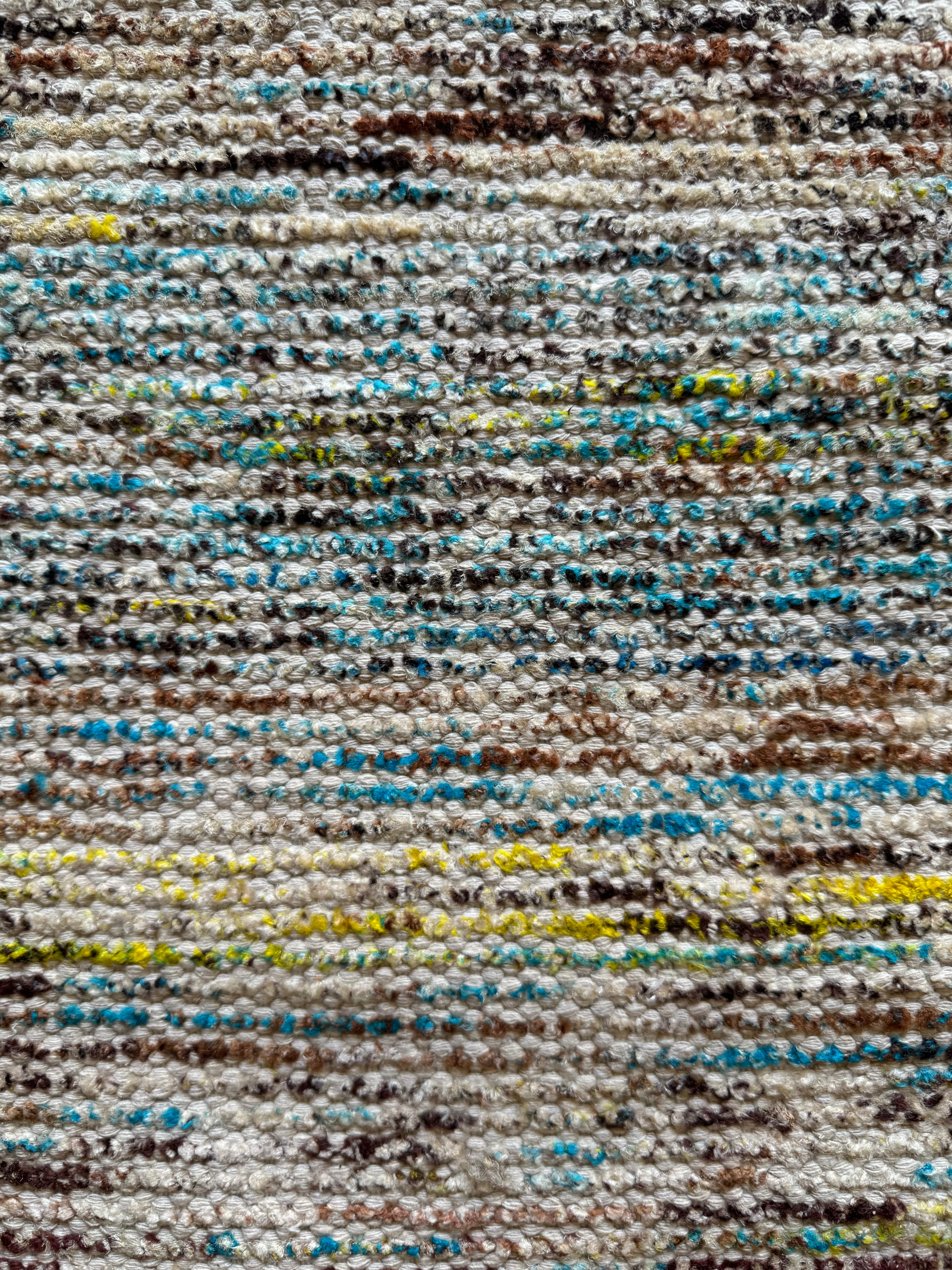 Alex DeBoe 5x7.9 Hand-Knotted Modern Textured Multi-Colored