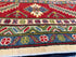 Francesca Reale 8.10x12 Afghani Kazak Red Rug