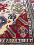 Francesca Reale 8.10x12 Afghani Kazak Red Rug
