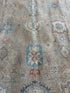 Samara Gonzalez 5.2x7.10 Light Brown Afghani Whitewashed Oushak