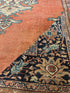 Heather Holloway 8.11x12.4 Iranian Antique Persian Sarapi Orange Rug