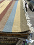 Michael Hitchcock 4x6 Striped Handwoven Durrie Rug (Multiple Colors)