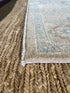 Samara Gonzalez 5.2x7.10 Light Brown Afghani Whitewashed Oushak