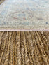 Samara Gonzalez 5.2x7.10 Light Brown Afghani Whitewashed Oushak