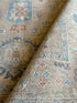 Samara Gonzalez 5.2x7.10 Light Brown Afghani Whitewashed Oushak