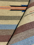 Michael Hitchcock 4x6 Striped Handwoven Durrie Rug (Multiple Colors)