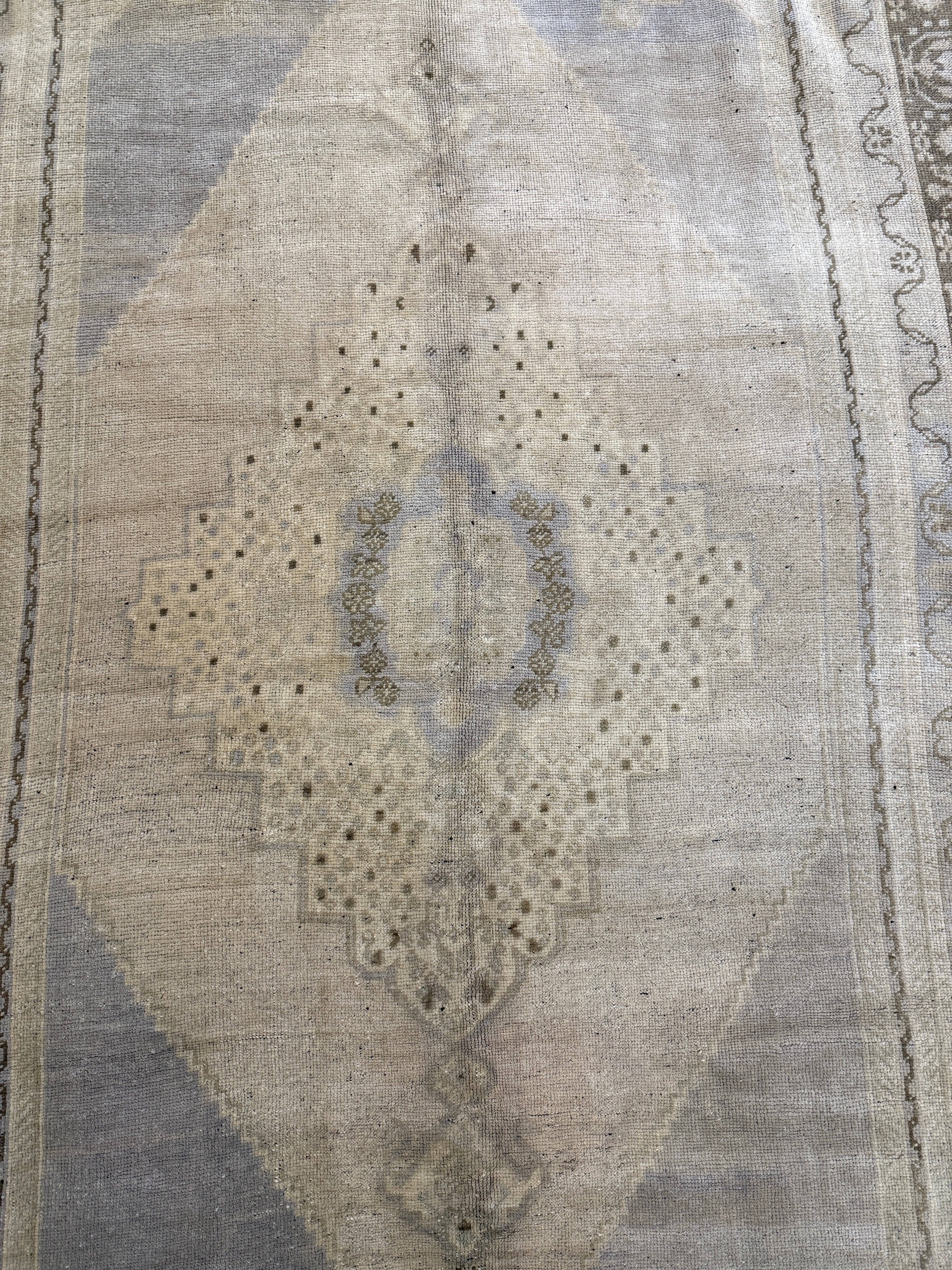 Amy Seimetz 6.2x10.2 Turkish Oushak Brown Rug