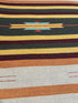 Michael Hitchcock 4x6 Striped Handwoven Durrie Rug (Multiple Colors)