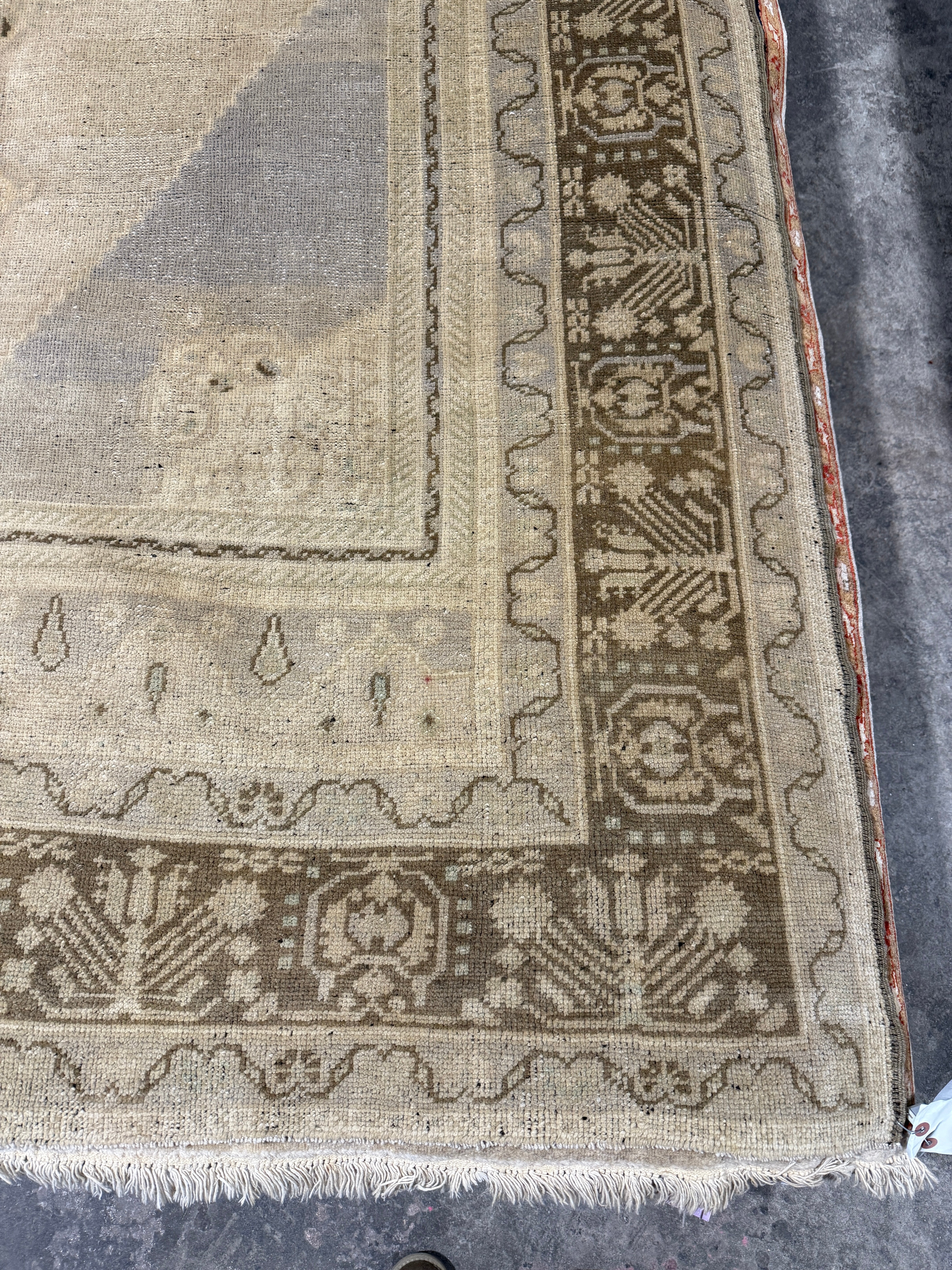 Amy Seimetz 6.2x10.2 Turkish Oushak Brown Rug