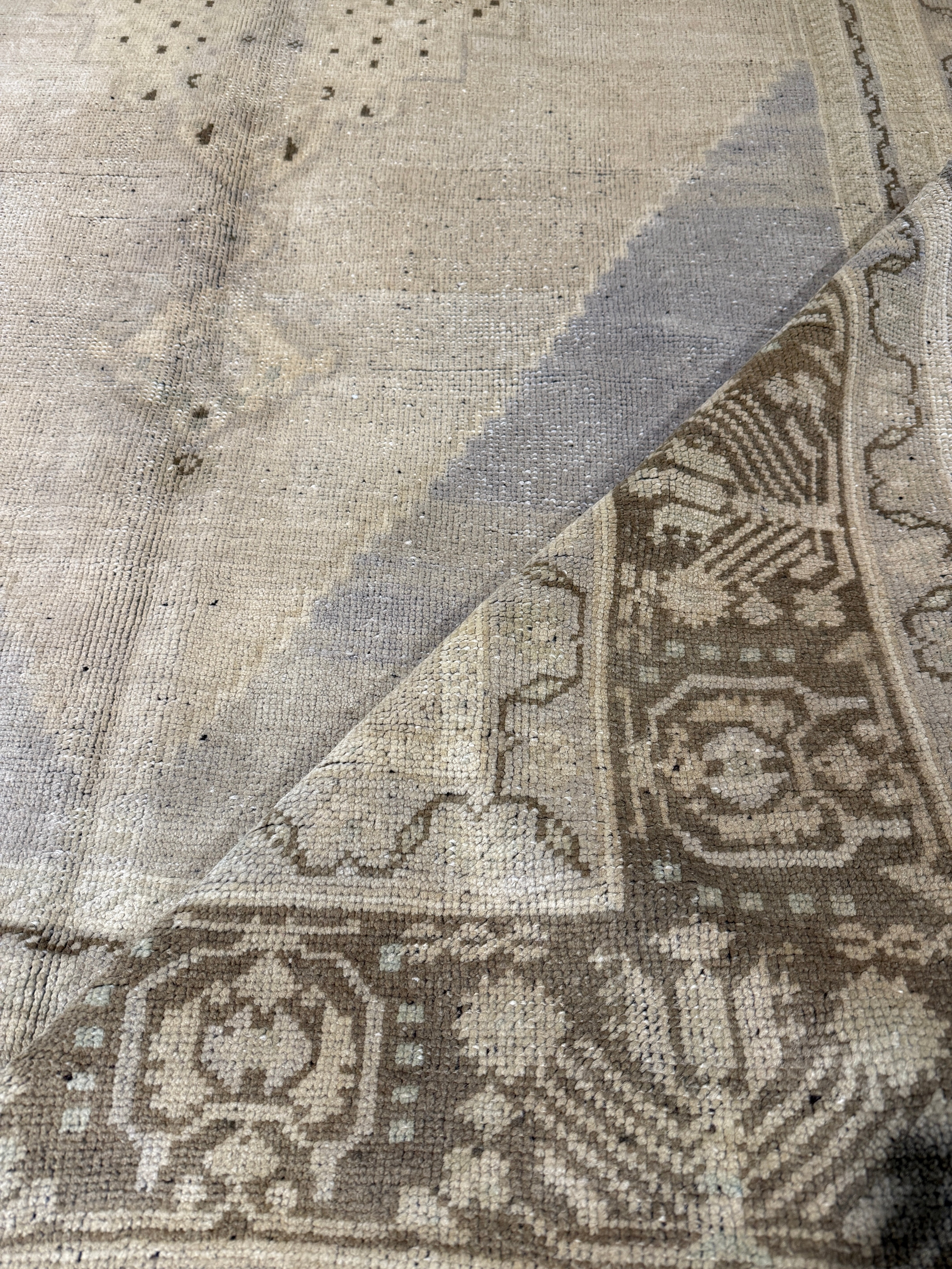 Amy Seimetz 6.2x10.2 Turkish Oushak Brown Rug