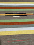 Michael Hitchcock 4x6 Striped Handwoven Durrie Rug (Multiple Colors)