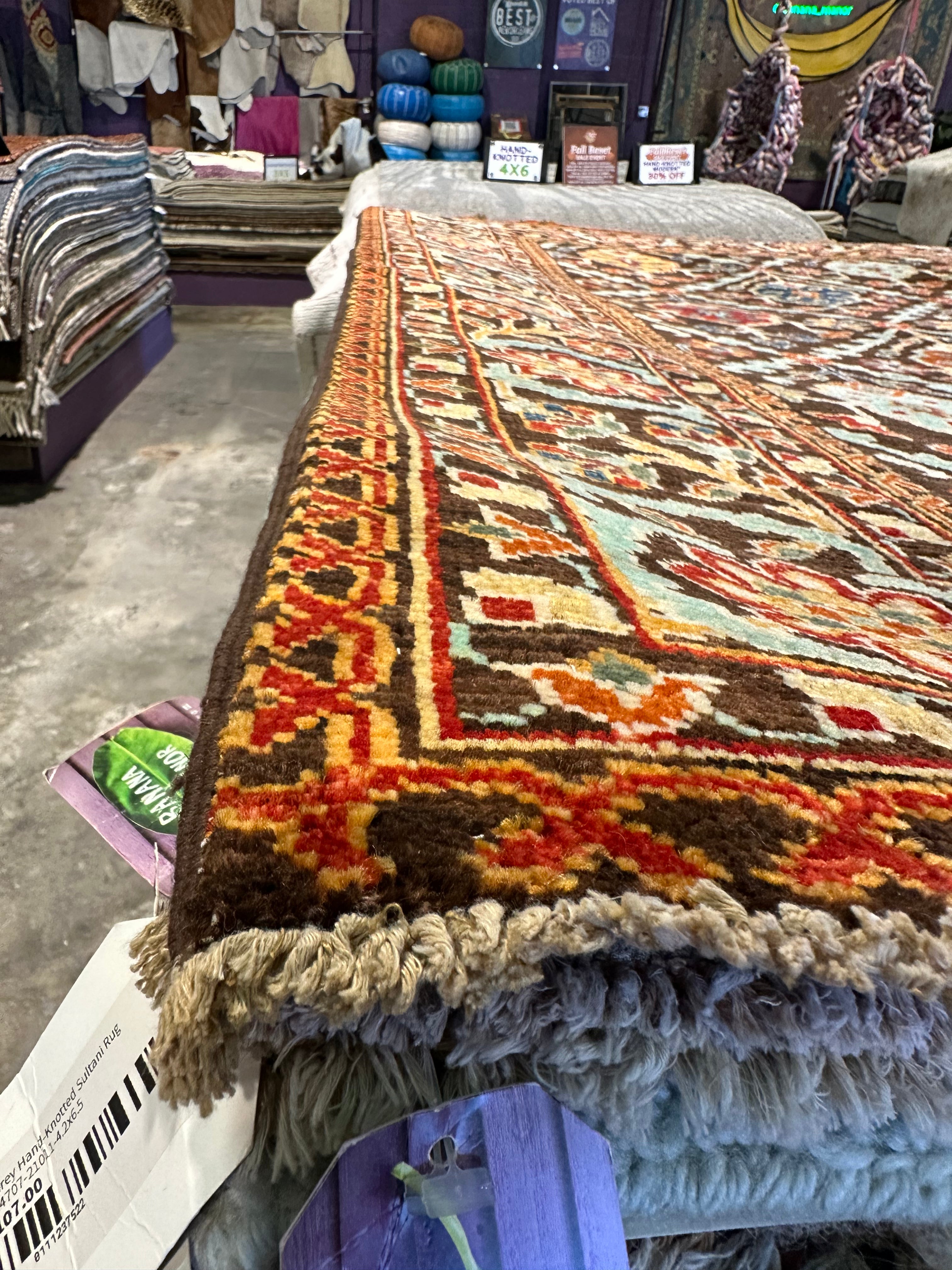 Julia Finch 4x6 Afghani Sultani