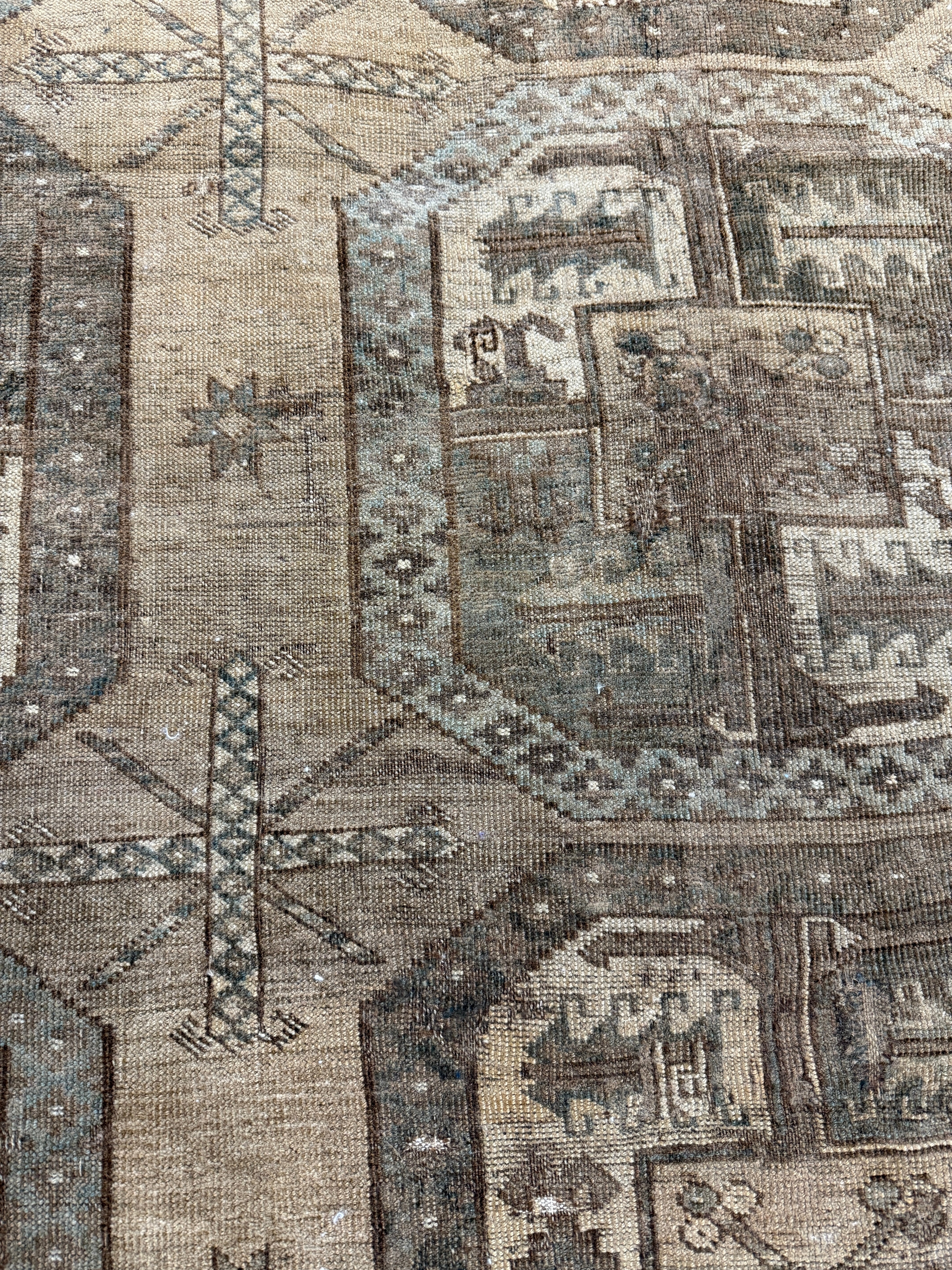 Becky Ives 7.4x12.4 Turkish Oushak Brown Rug