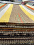 Michael Hitchcock 4x6 Striped Handwoven Durrie Rug (Multiple Colors)
