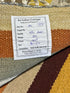 Michael Hitchcock 4x6 Striped Handwoven Durrie Rug (Multiple Colors)