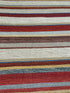Michael Hitchcock 4x6 Striped Handwoven Durrie Rug (Multiple Colors)