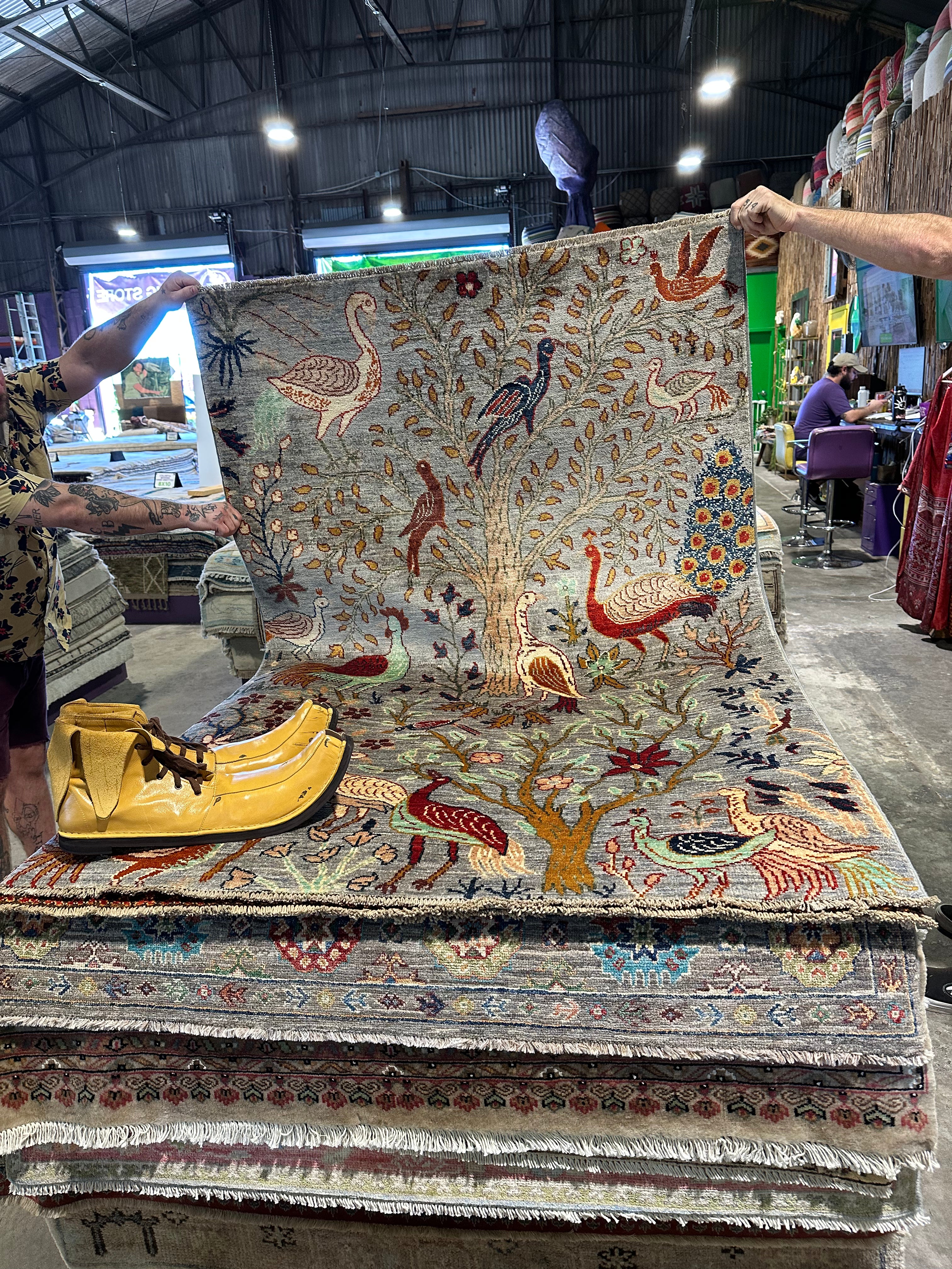 Debbie Ormrod 3.10x6 Afghani Bird Sultani