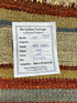 Michael Hitchcock 4x6 Striped Handwoven Durrie Rug (Multiple Colors)
