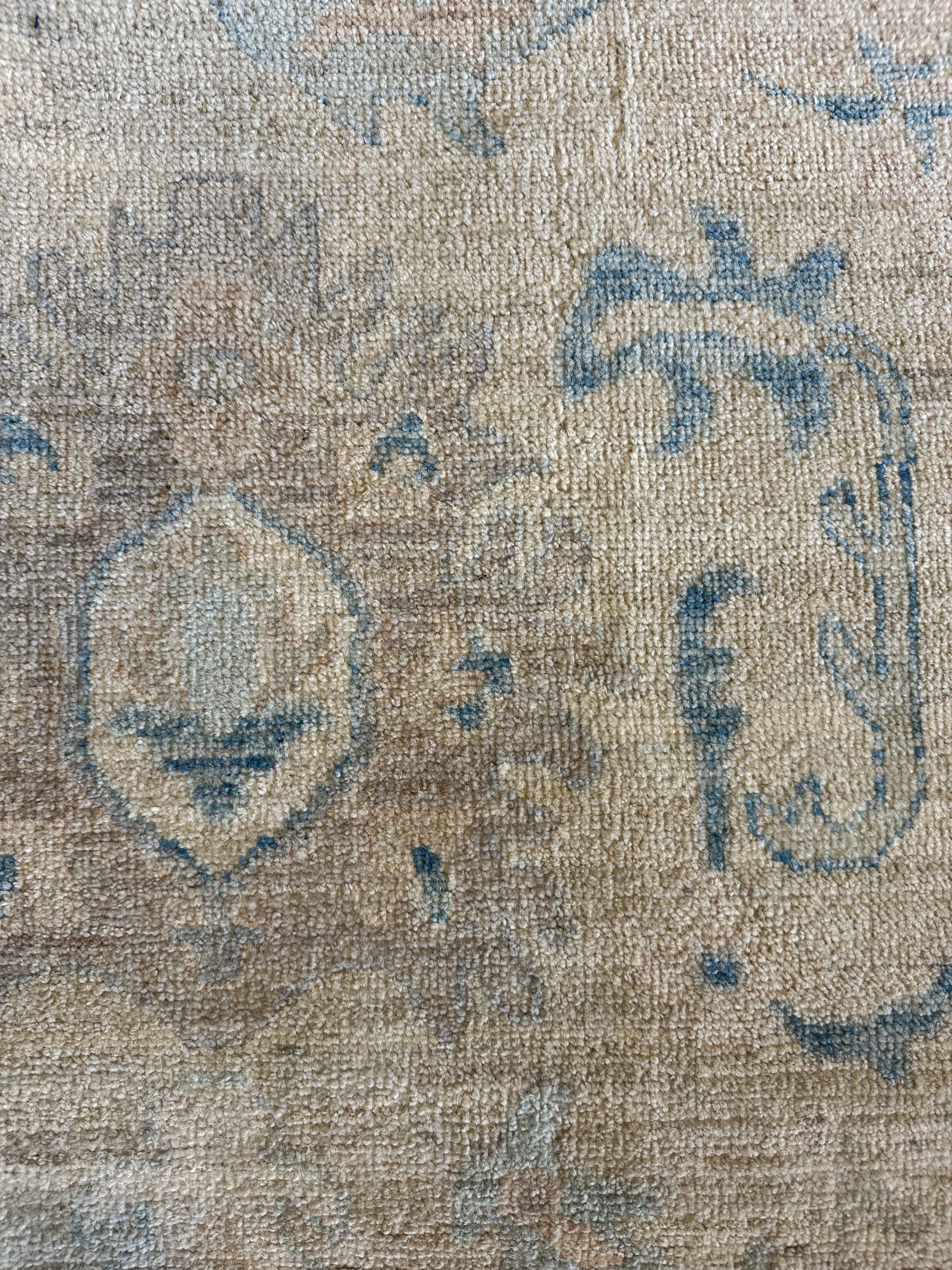 Danika 9.11x13.10 Cream Afghani Whitewashed Oushak