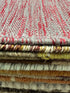 Mitch 4x5.9 Red Handwoven Durrie Rug