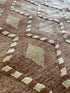 Birgitte Hjort Sorensen 5x7.6 Rust and Beige Hand-Tufted Rug