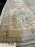 Alashka 8x10.2 Blue Afghani Whitewashed Oushak