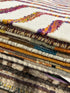 Dance Party USA 4x5.9 Star Handwoven Durrie Rug