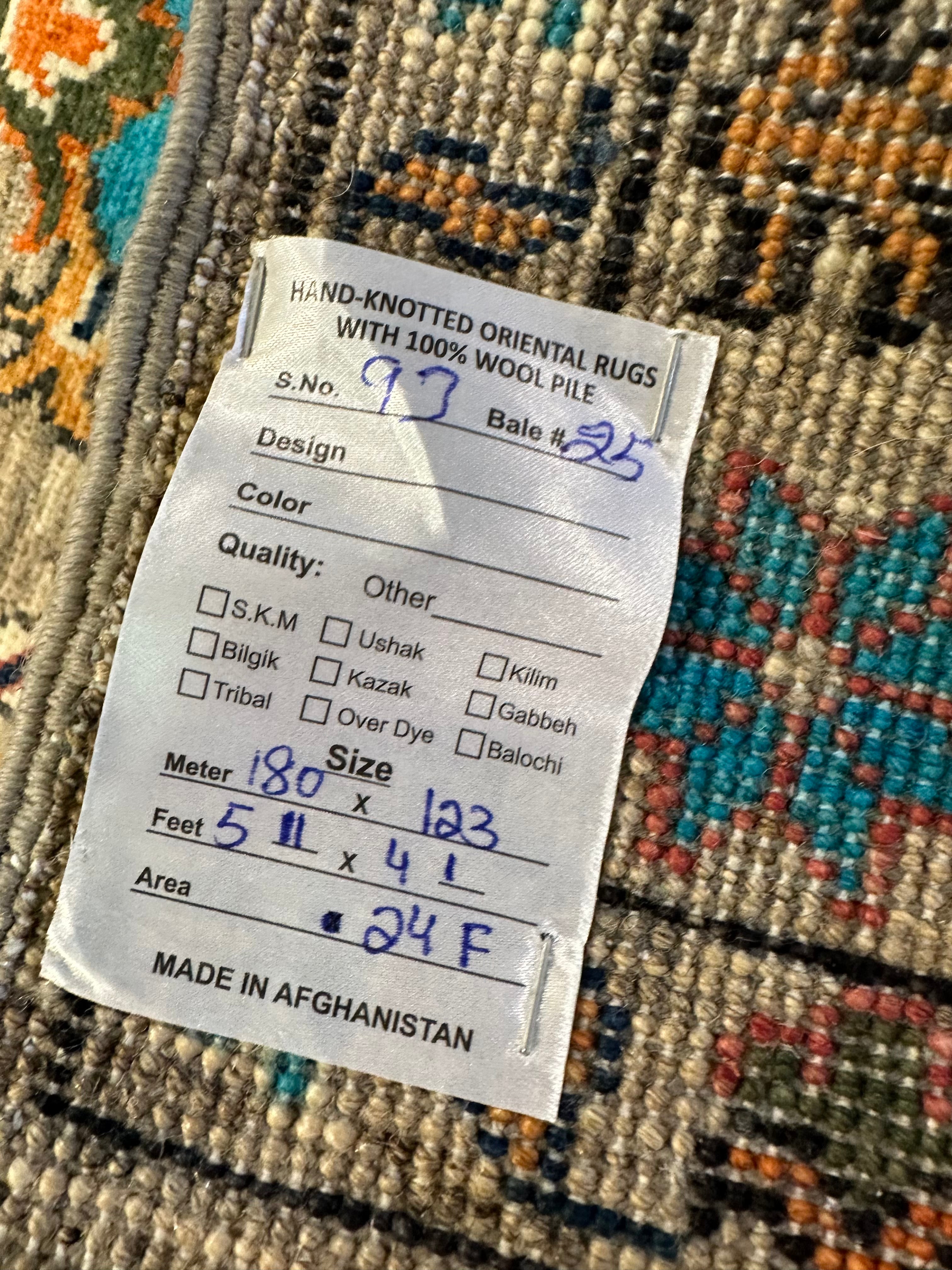 Jo Grover 4.1x5.11 Afghani Sultani