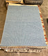 The General 4x5.9 Blue Hand-woven Durrie Rug