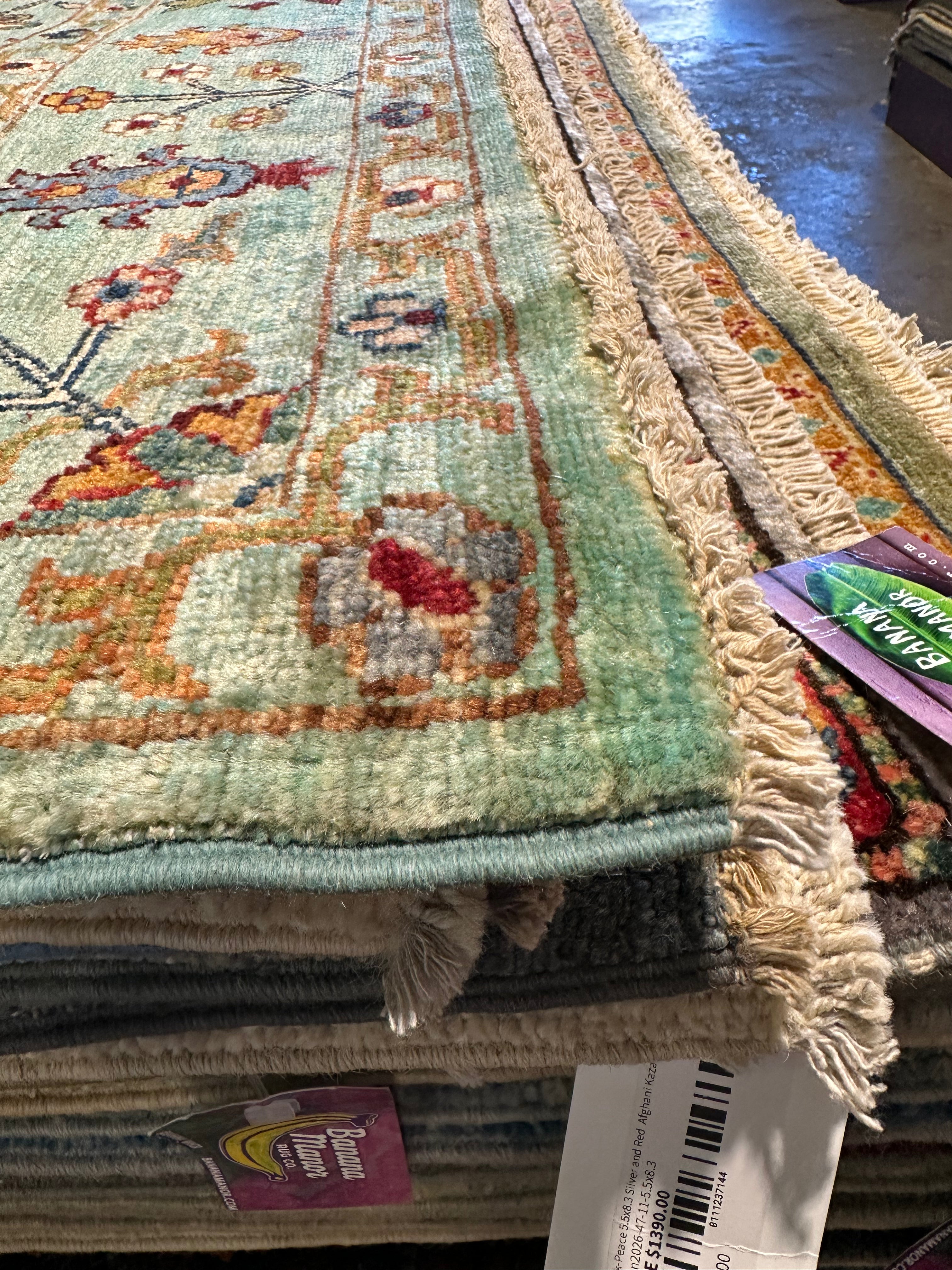 Fenella Jenkins 5.1x6.5 Afghani Sultani