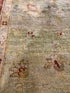 Sage Shirley 3.9x5.7 Afghani Oushak Sage Green Rug
