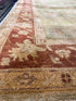 Sage Shirley 3.9x5.7 Afghani Oushak Sage Green Rug