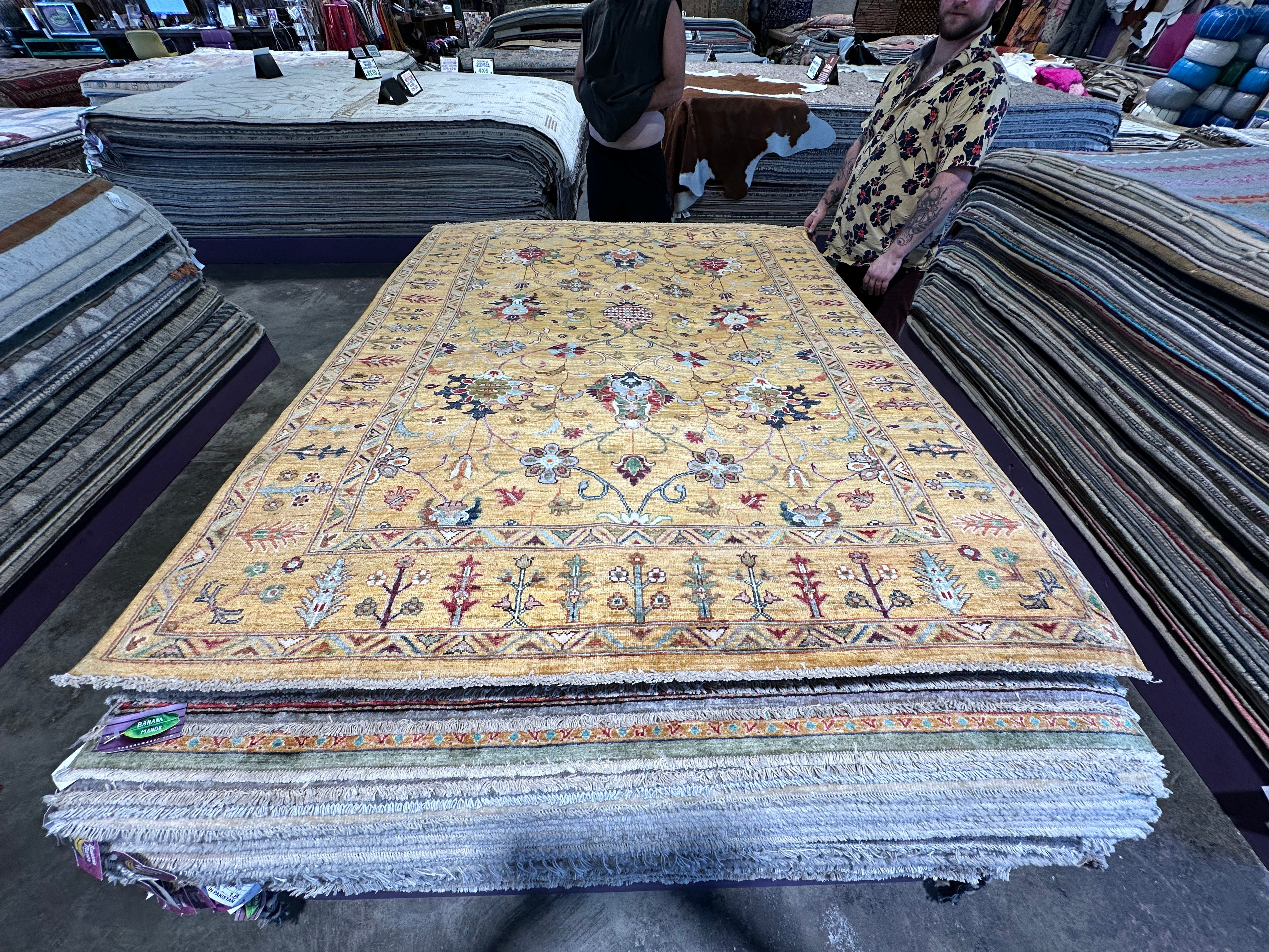 Stephanie Hewitt 5.1x6.4 Afghani Sultani