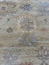 Alexandria Arnold 8.1x9.11 Blue Afghani Whitewashed Oushak