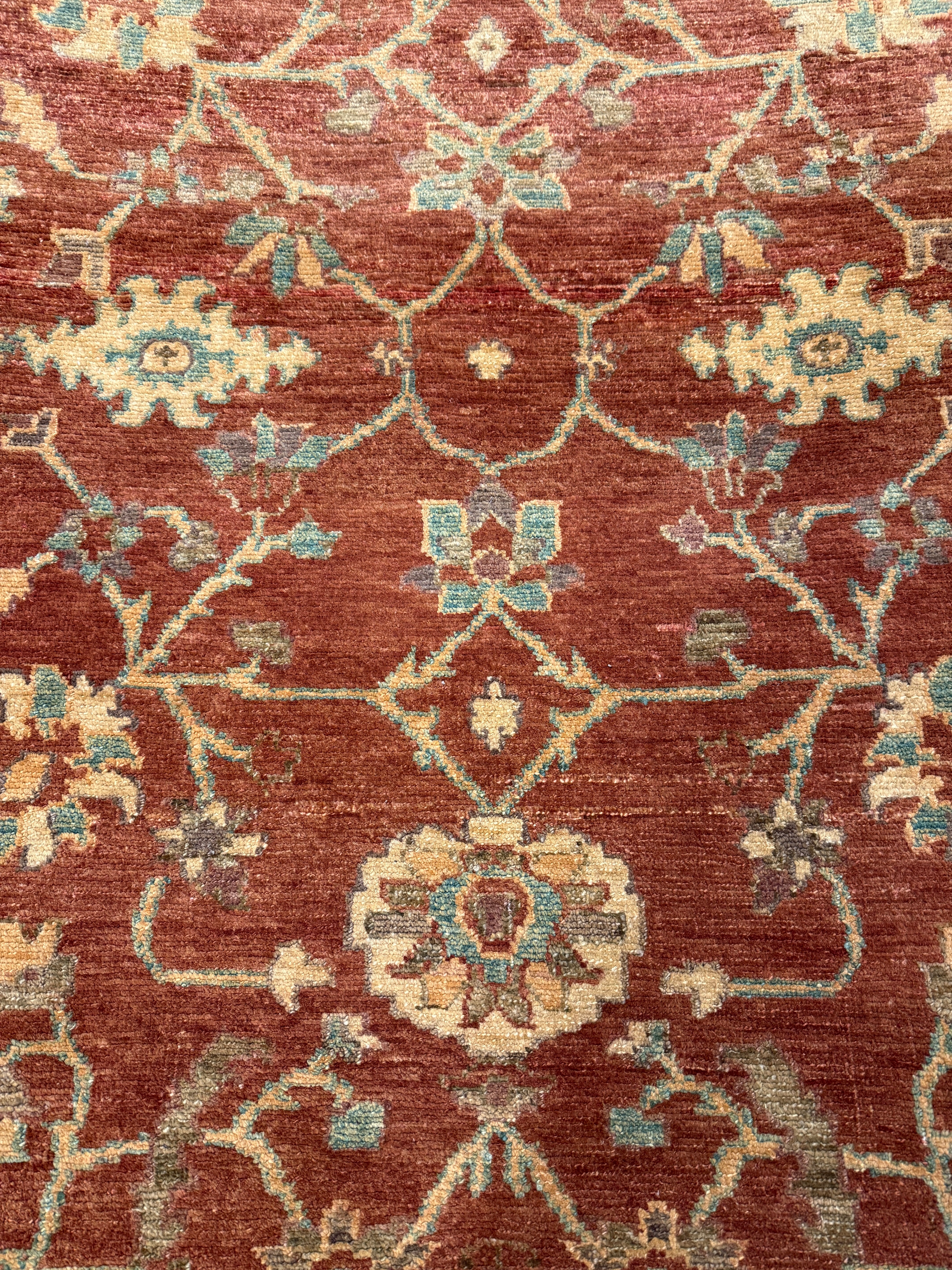 Parker Paige 4.2x6 Afghani Oushak Brown Rug