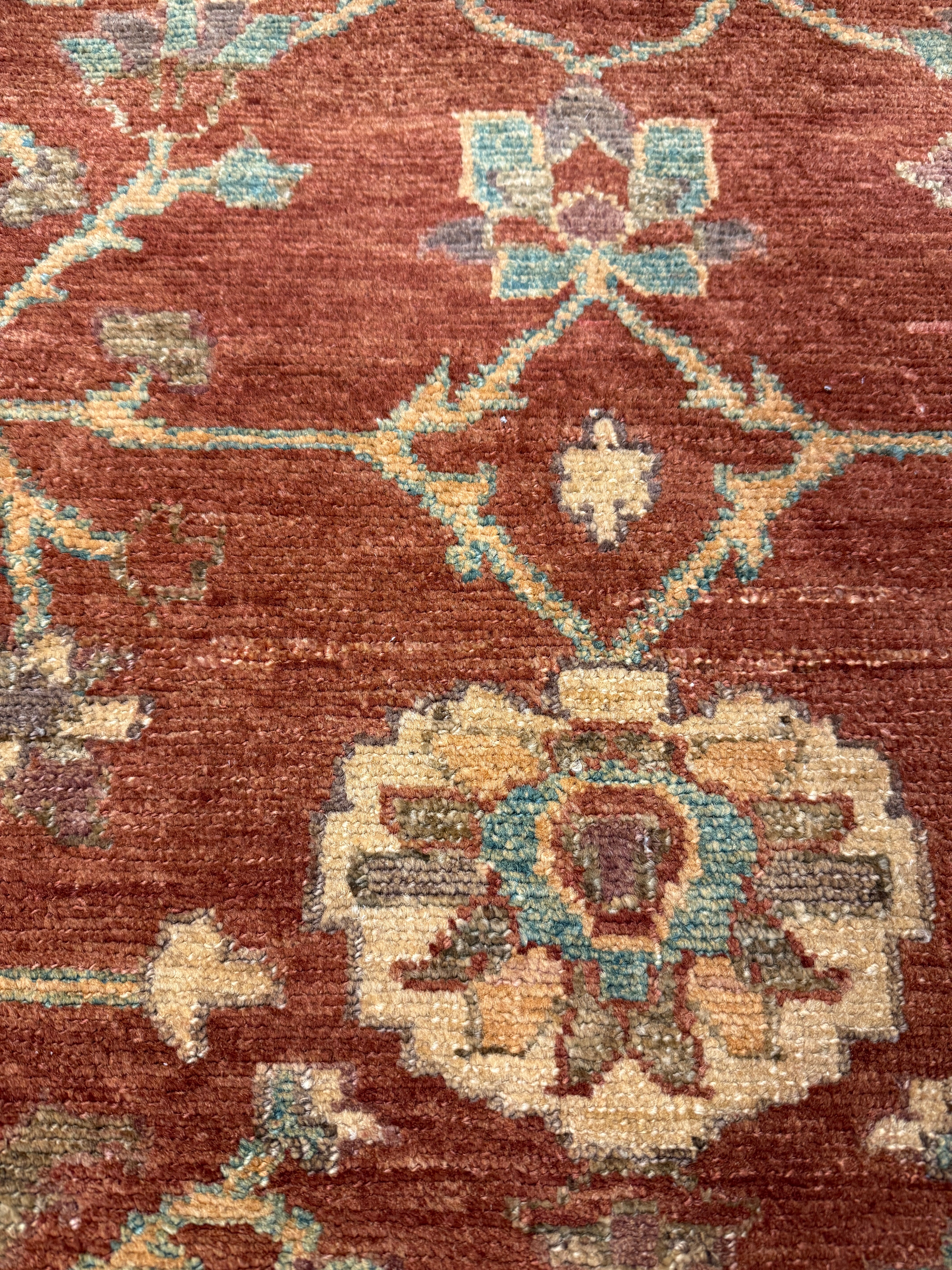 Parker Paige 4.2x6 Afghani Oushak Brown Rug
