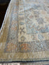 Alexandria Arnold 8.1x9.11 Blue Afghani Whitewashed Oushak