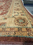 Parker Paige 4.2x6 Afghani Oushak Brown Rug