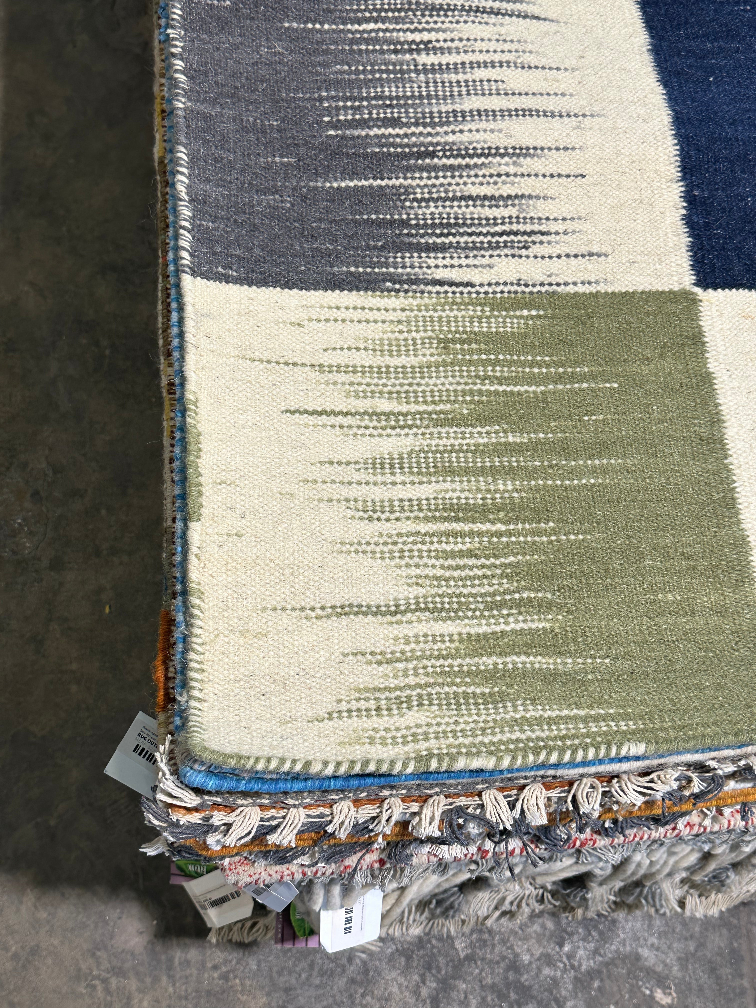 Ron Weiner 4x6 Handwoven Durrie Rug (Multiple Styles)