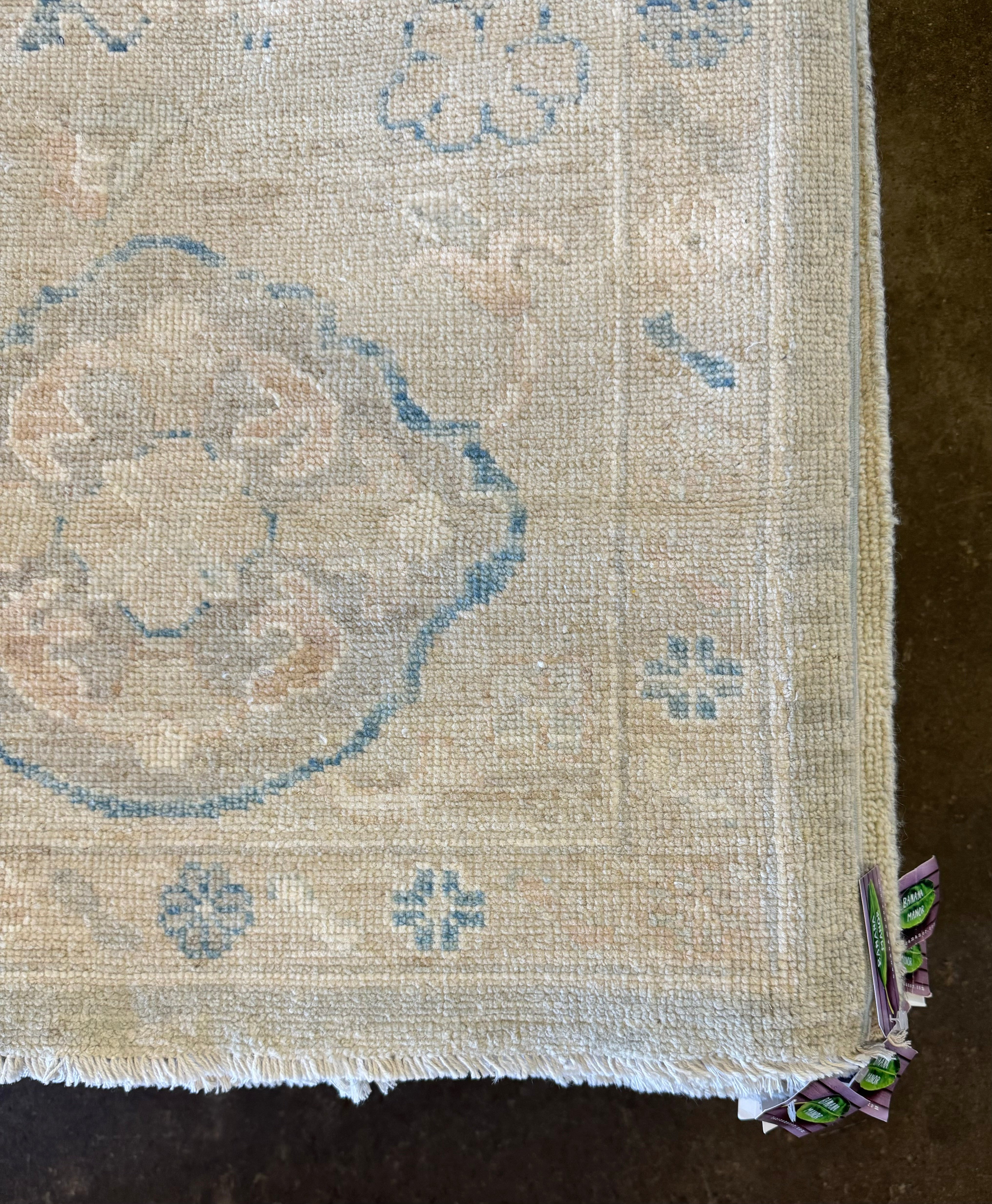 Annabella 10.4x13.10 Whitewashed Afghani Oushak