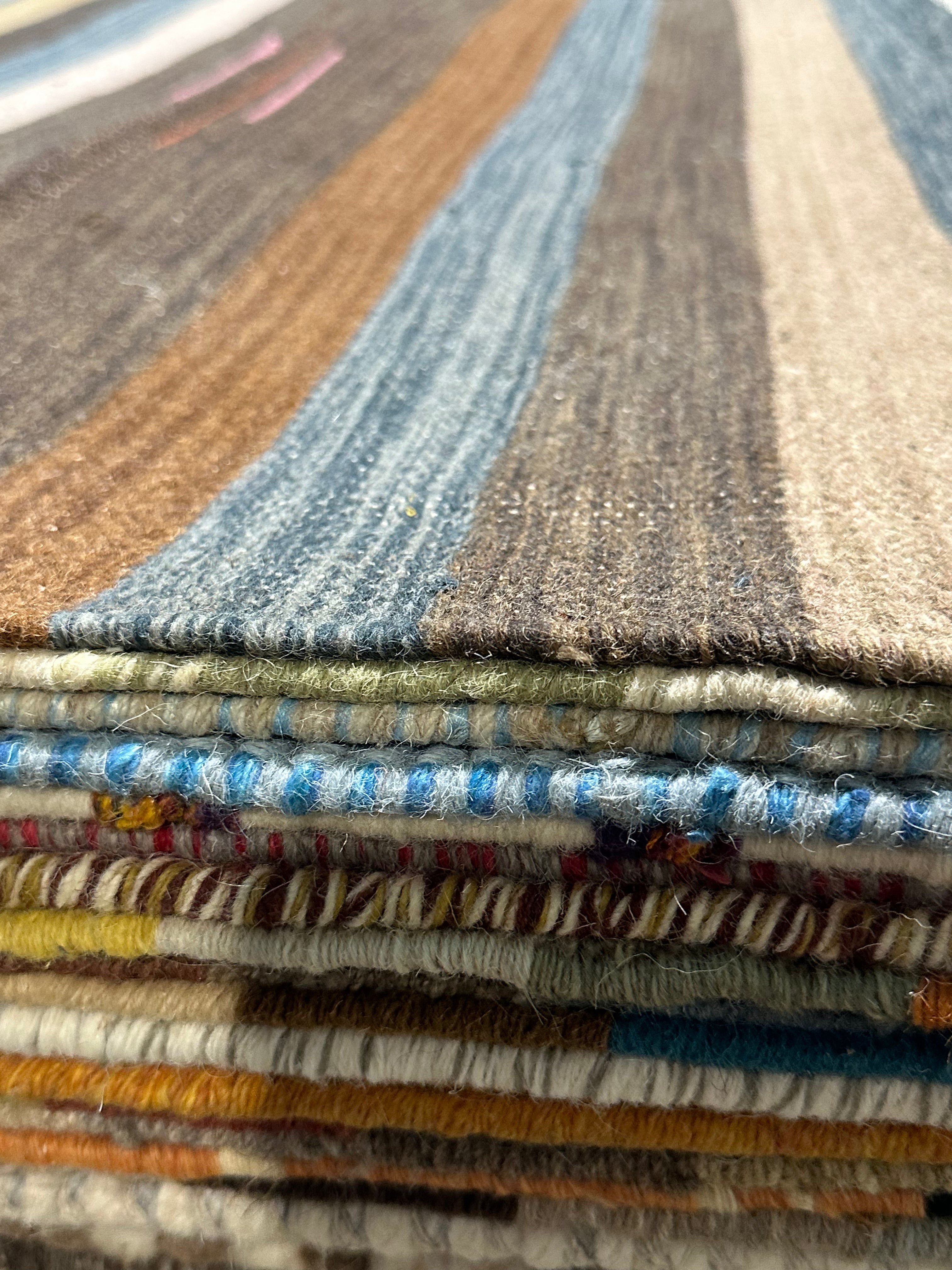 Ron Weiner 4x6 Handwoven Durrie Rug (Multiple Styles)