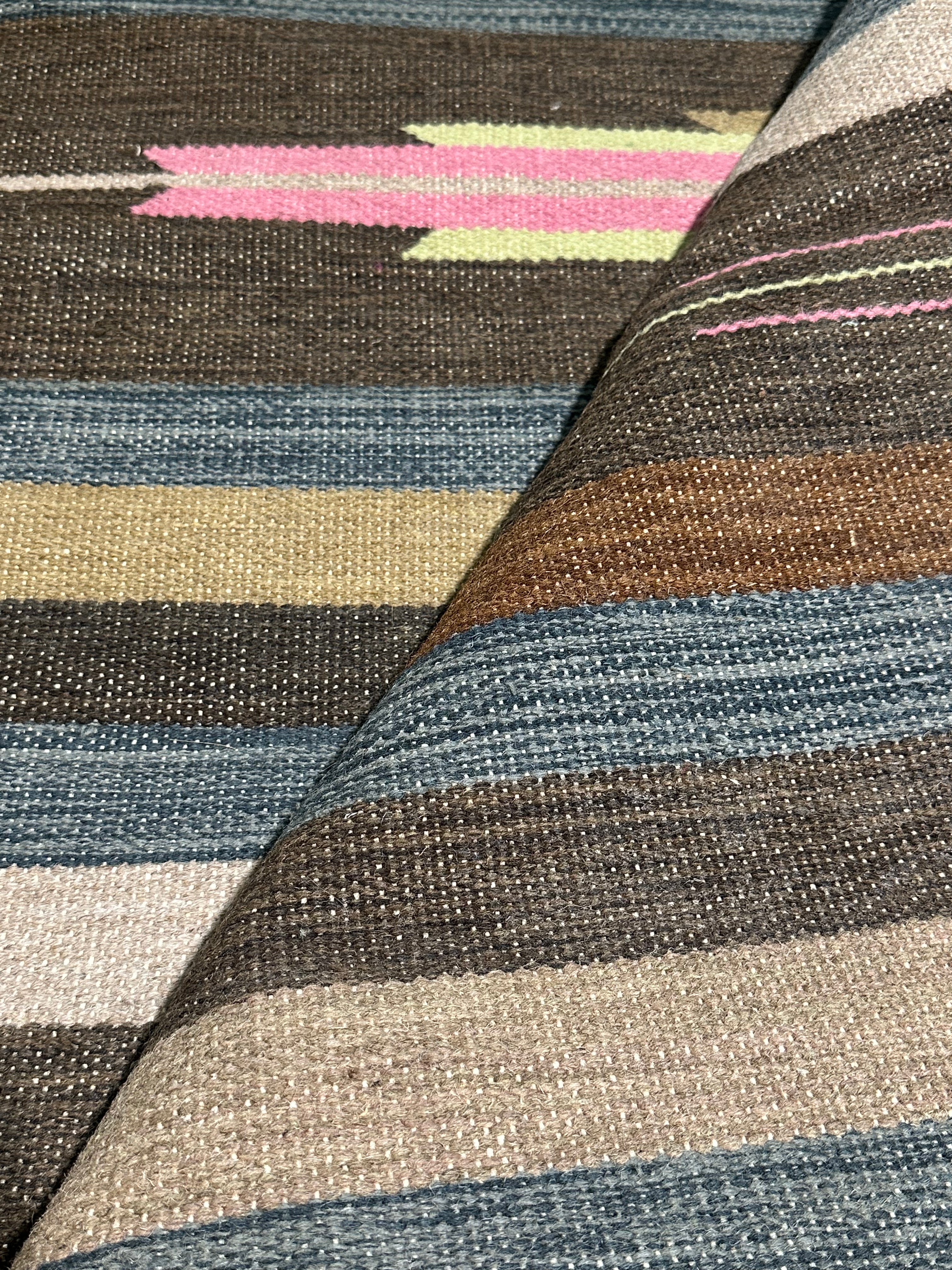 Ron Weiner 4x6 Handwoven Durrie Rug (Multiple Styles)