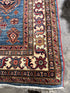 Valeria Cervello 4.2x6.5 Afghani Kazak Blue Rug